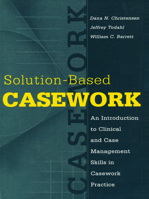 Title details for Solution-Based Casework by William C. Barrett - Wait list